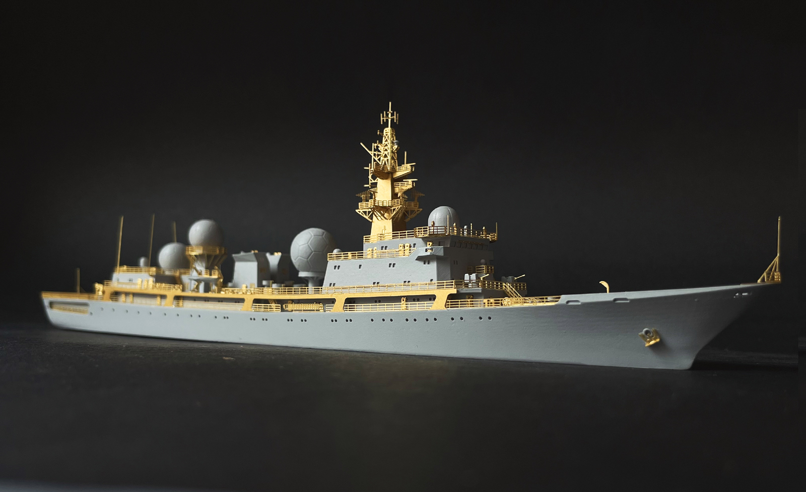 易微模型新品-1/700 中国海军815G型电子侦察船天王星舰_其他国产模型 