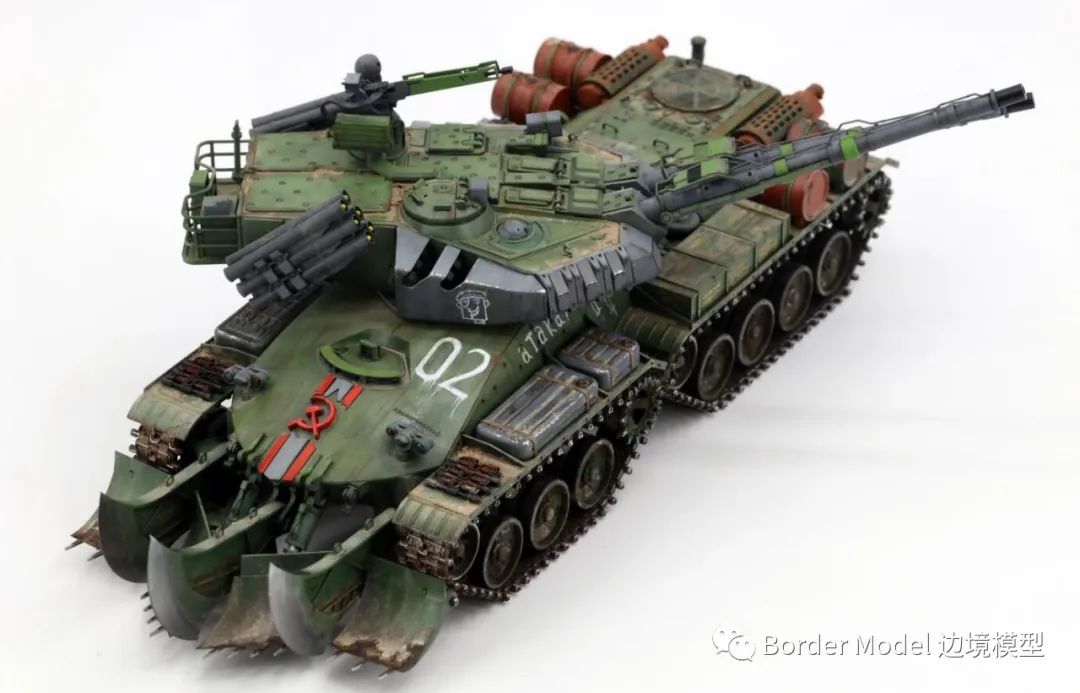 边境模型新品(BC001)-红色警戒苏军天启坦克_其他国产模型新品_模型网 