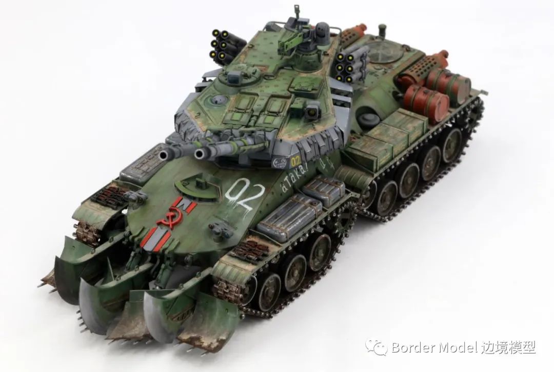 边境模型新品(BC001)-红色警戒苏军天启坦克_其他国产模型新品_模型网 