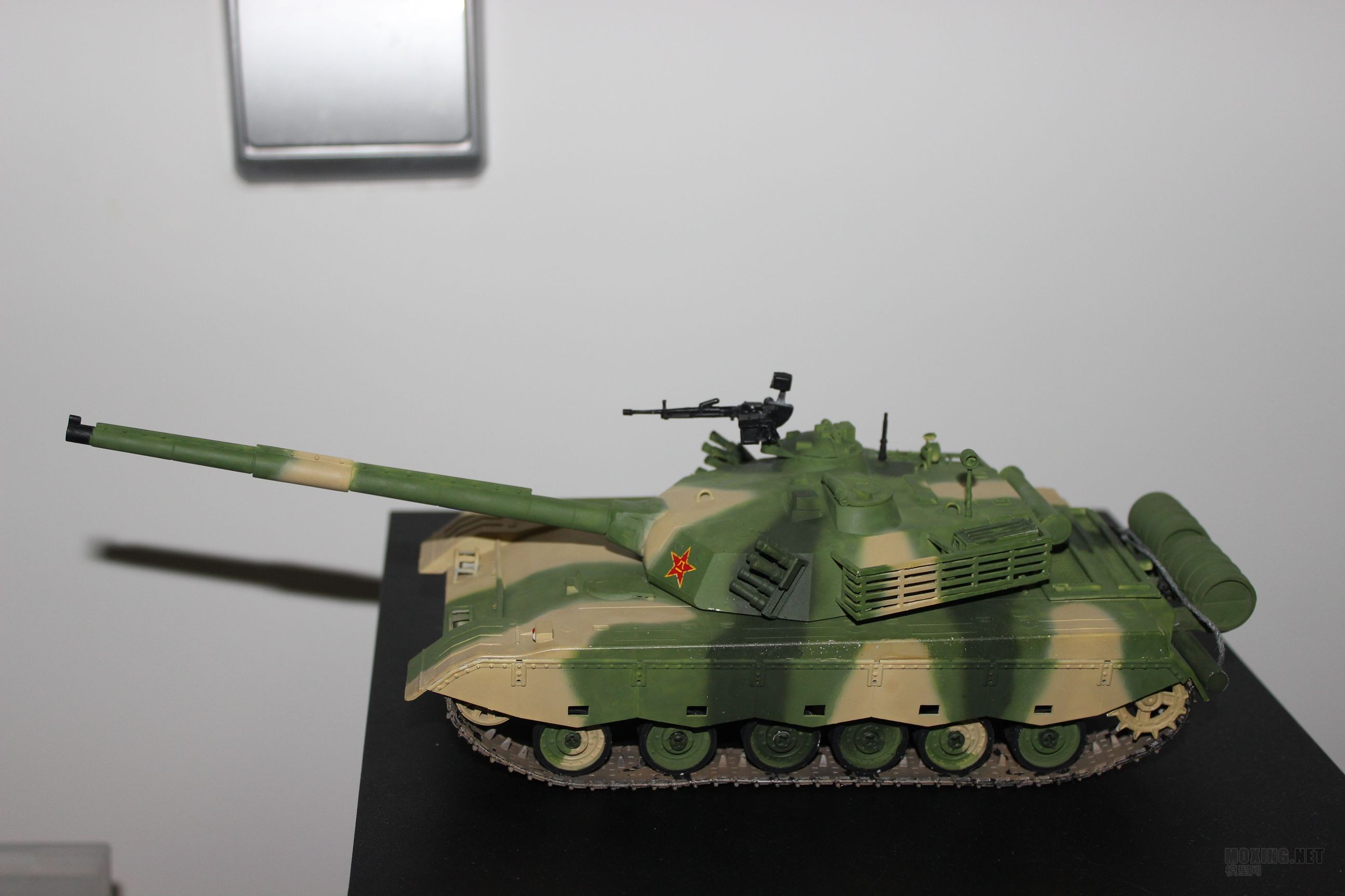 菜鸟第三单:1\/35小号手96式主战坦克 - 坦克及装甲车辆展示区 - 模型网论坛