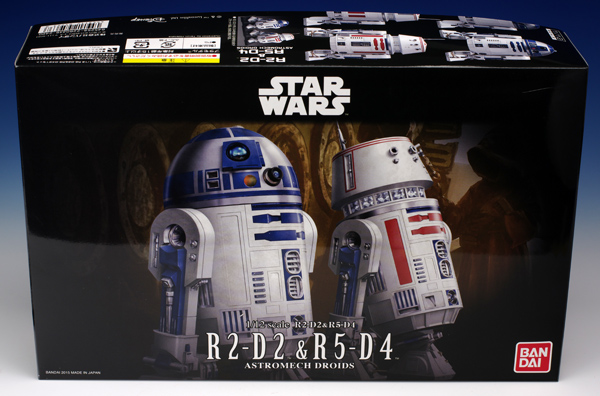 BANDAI-ս1/12 R2-D2R5-D4 