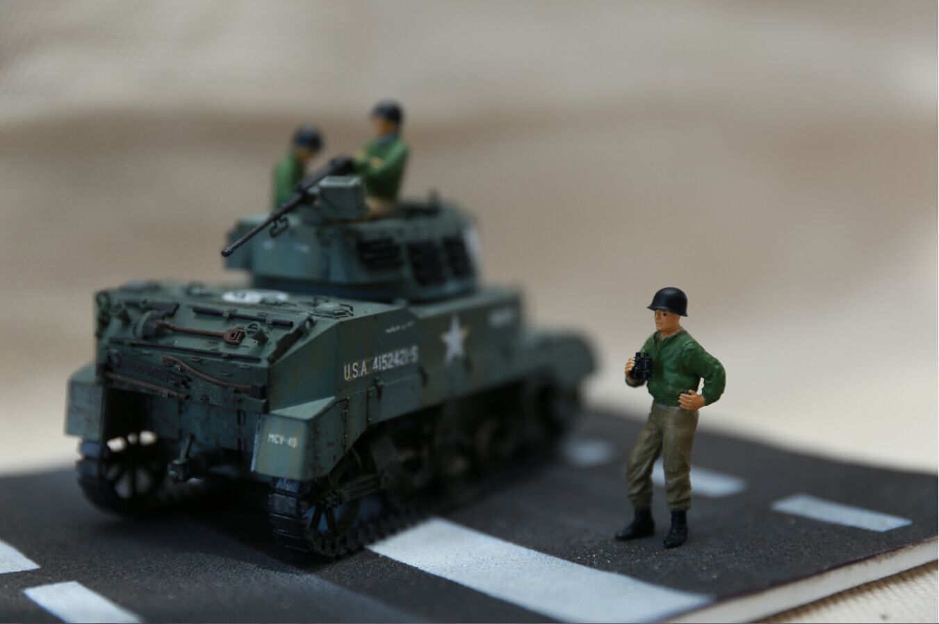 同盟国—1/35 田宫 m8 自走榴弹炮 —alone43—100%—2015.9.20 完成