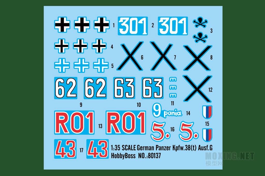 HOBBYBOSSƷ-1/35¹Pz.Kpfw.38(t) G̹(80137)