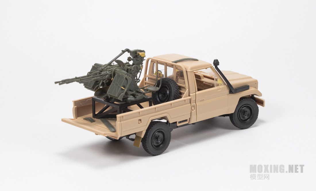 【模型网评测】meng pickup w/zpu-2皮卡搭载zpu-2高射机枪(vs-005)