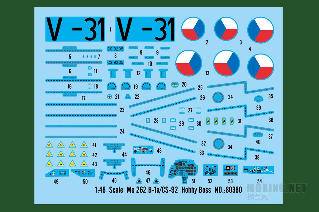 HOBBYBOSSƷ-1/48¹Me 262 B-1a/CS-92ս(80380)