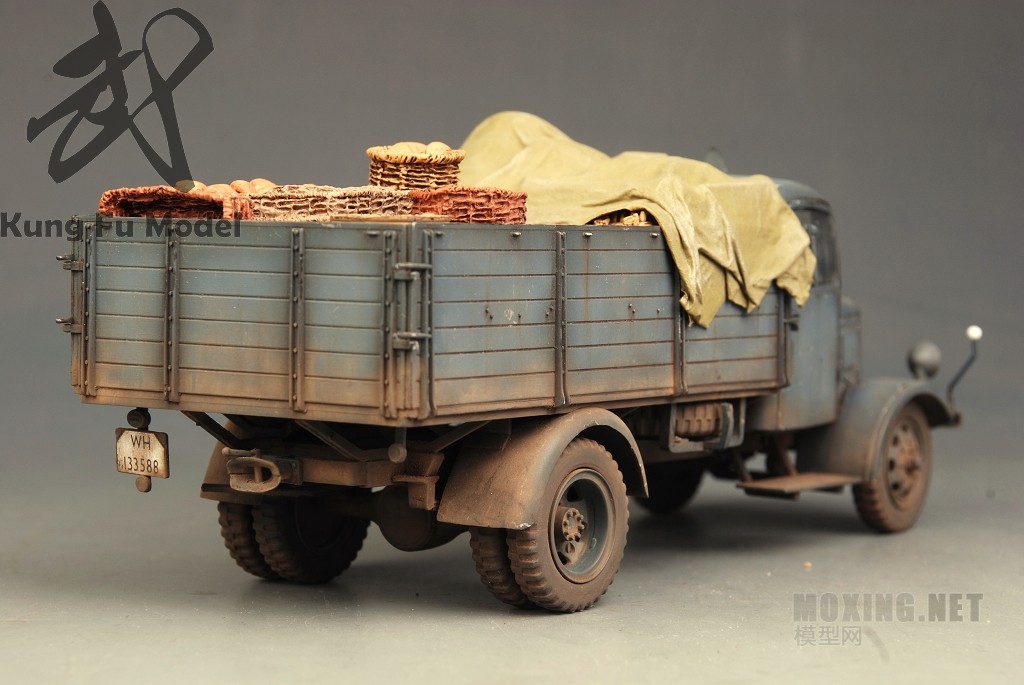 重装工作室出品之二战德军奔驰l3000a卡车