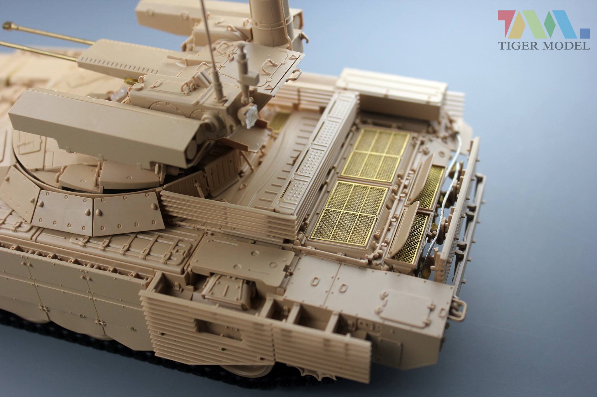 tigermodel新品135俄罗斯bmpt72火力支援车4611