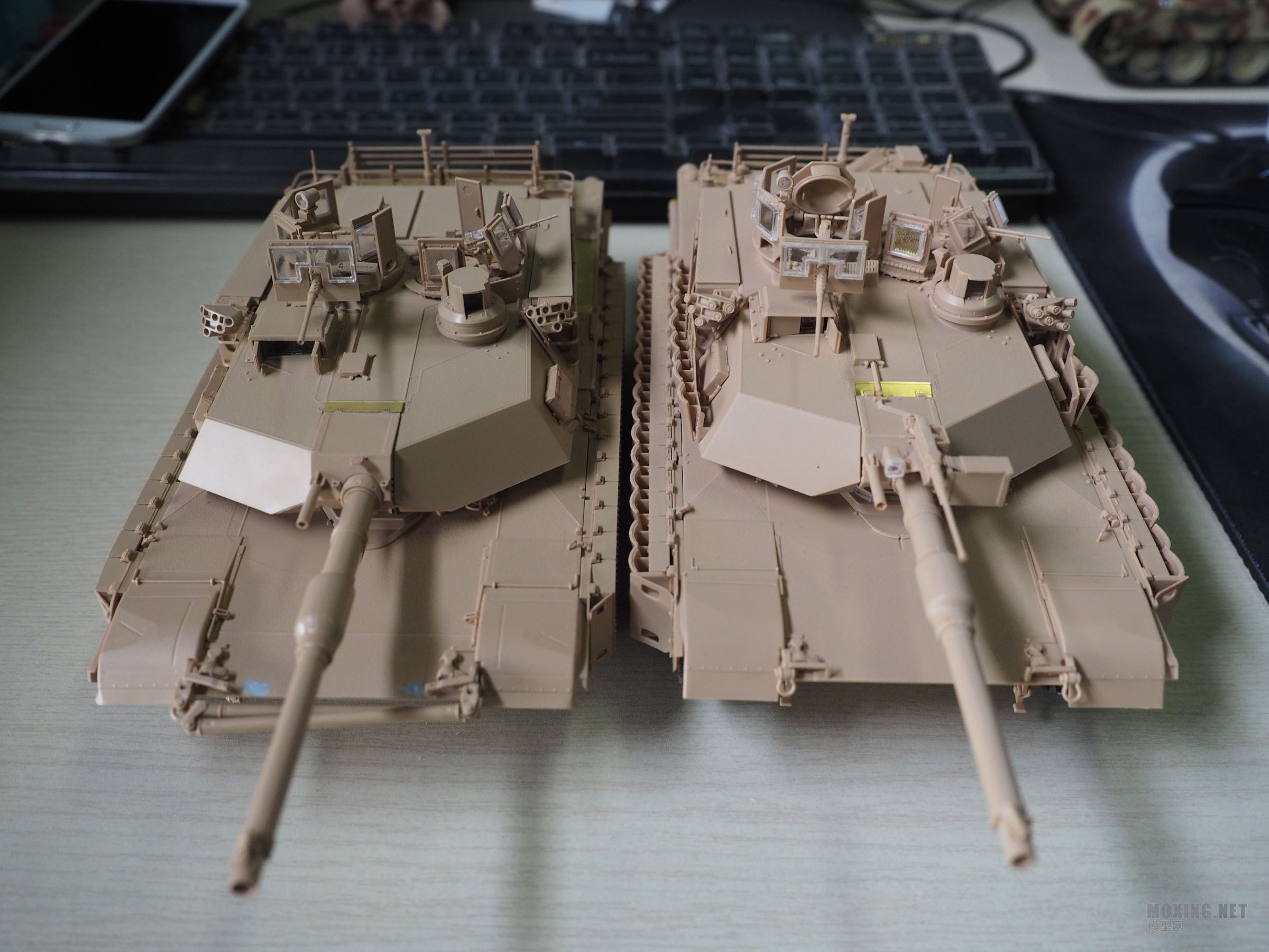 m1a2素组 meng vs rfm 坦克及装甲车辆展示区 模型网发图区 pow