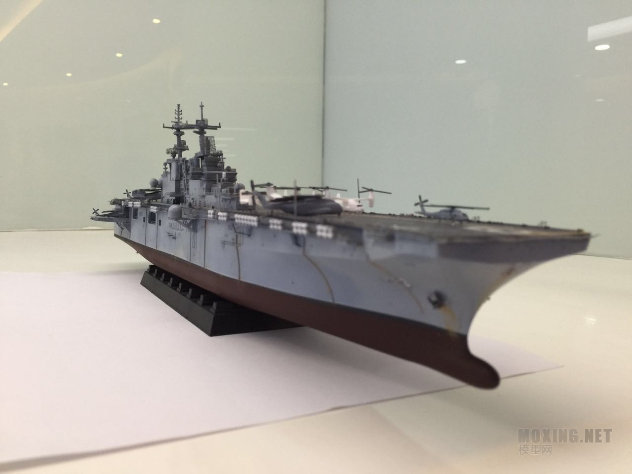 新人渣作hobbyboss1:700奇尔沙治登陆舰