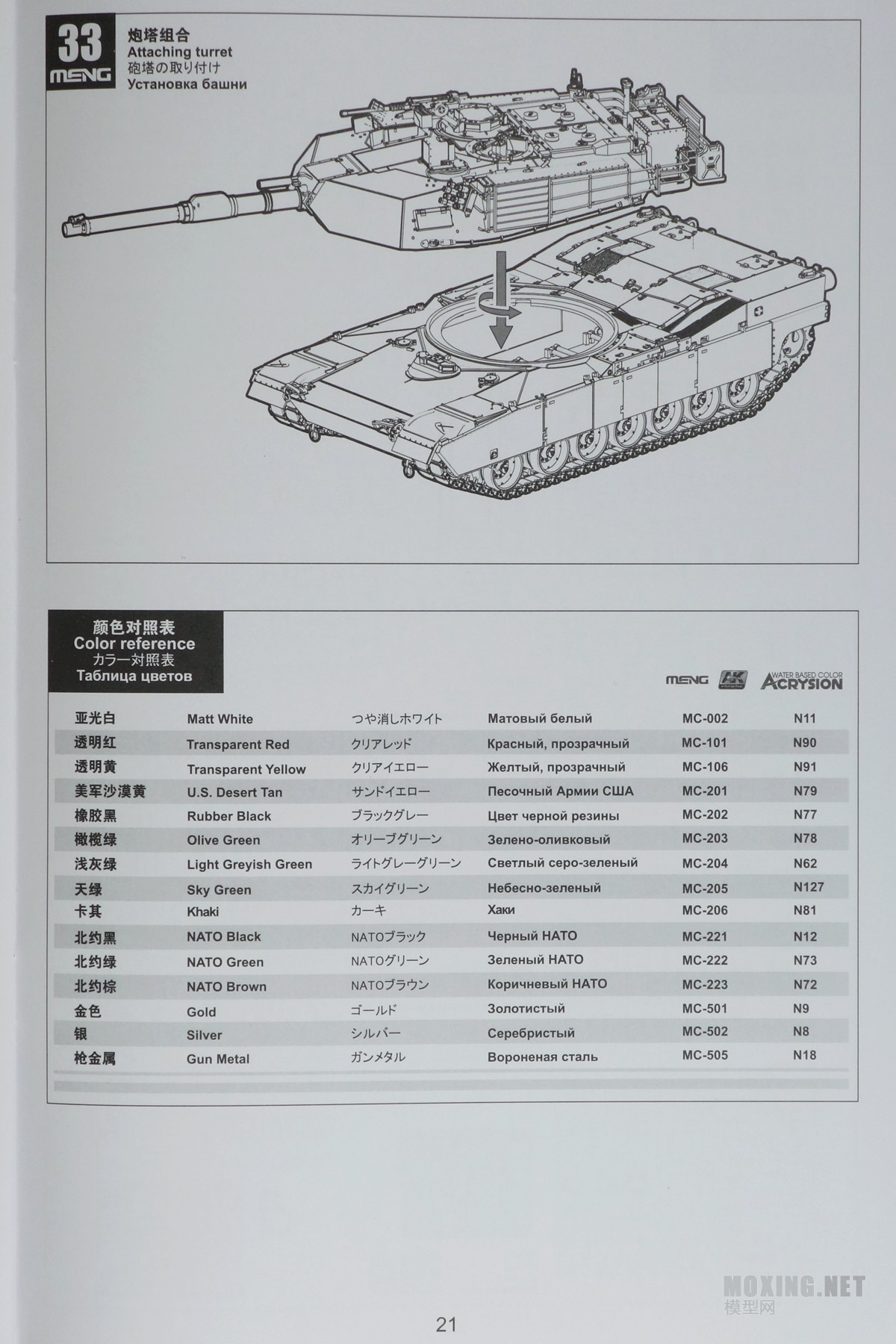 [ģ]MENG(TS-032)-1/35½սM1A1 AIM/½M1A1 TUSK ս̹