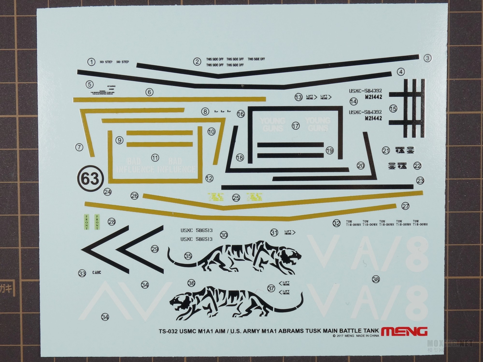 [ģ]MENG(TS-032)-1/35½սM1A1 AIM/½M1A1 TUSK ս̹