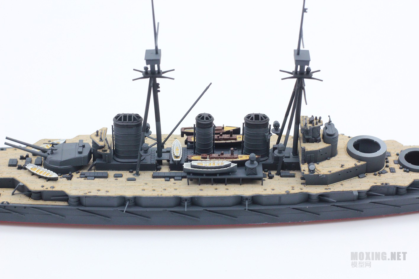 [模型网评测]kajika(km70001)-1/700日本海军 金刚 战列巡洋舰1914年