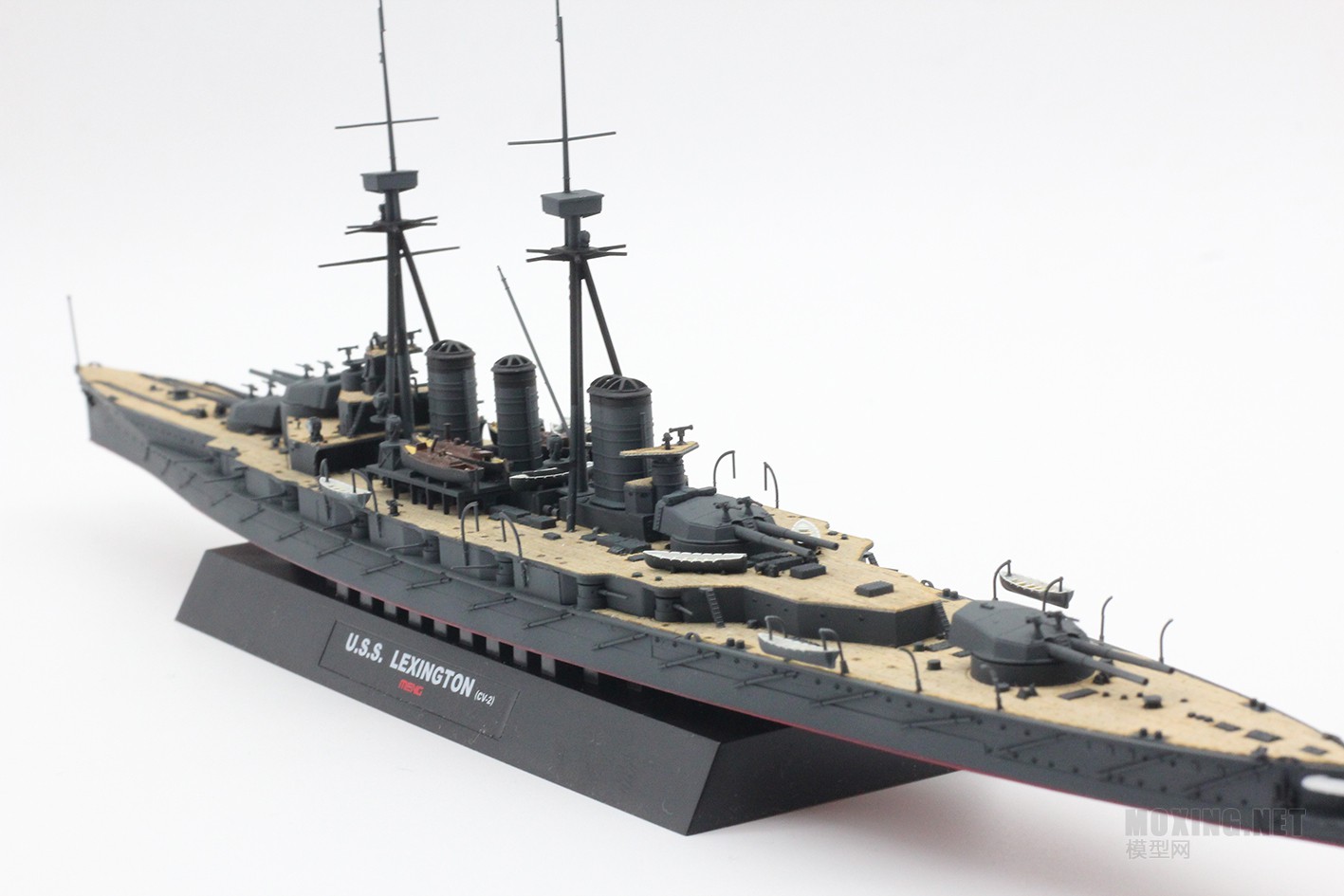 [模型网评测]kajika(km70001)-1/700日本海军 金刚 战列巡洋舰1914年