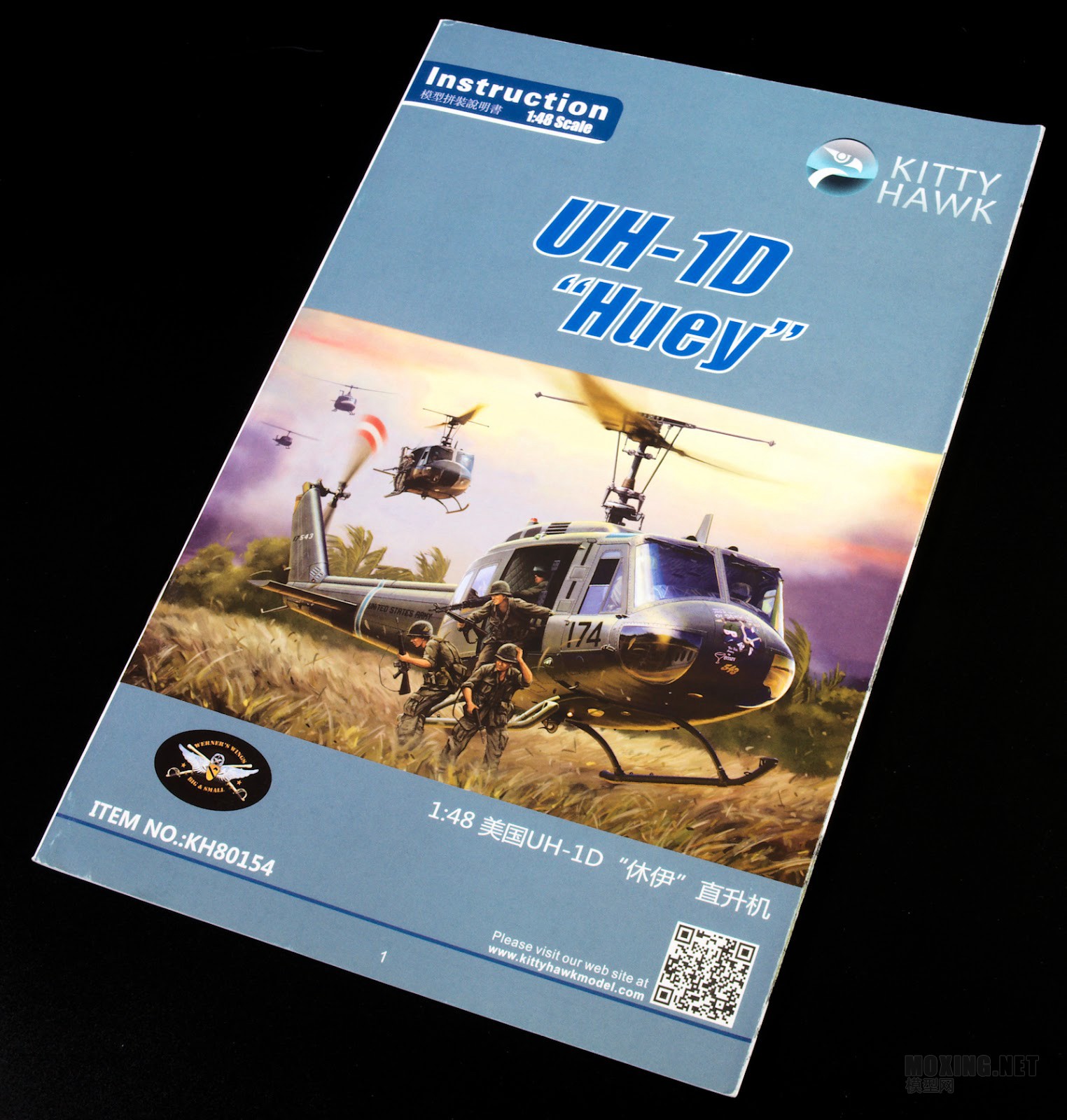 [м]KITTY HAWK/Сӥ(KH80154)-1/48UH-1D/H  ֱͨ