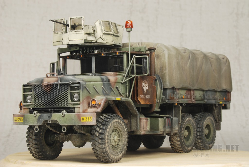现代美军m923a1大脚武装卡车 - 坦克及装甲车辆展示区