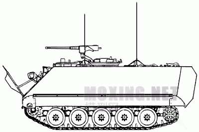 【模型网评测】rocket cat 1/72 美国m113a3 iraq装甲