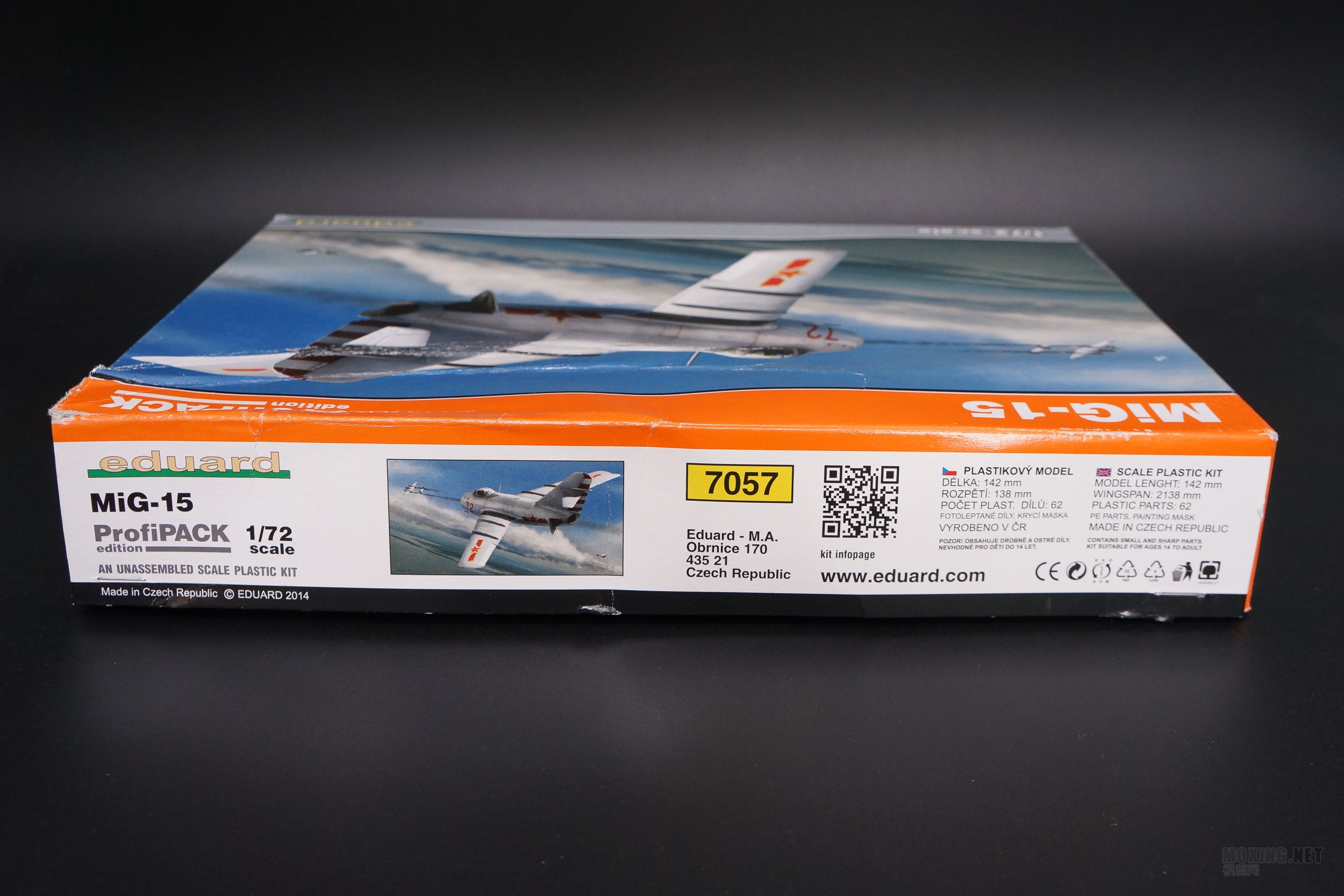 模型网评测]牛魔王/Eduard(7057)-1/72中国空军米格(MiG)-15 豪华版-开