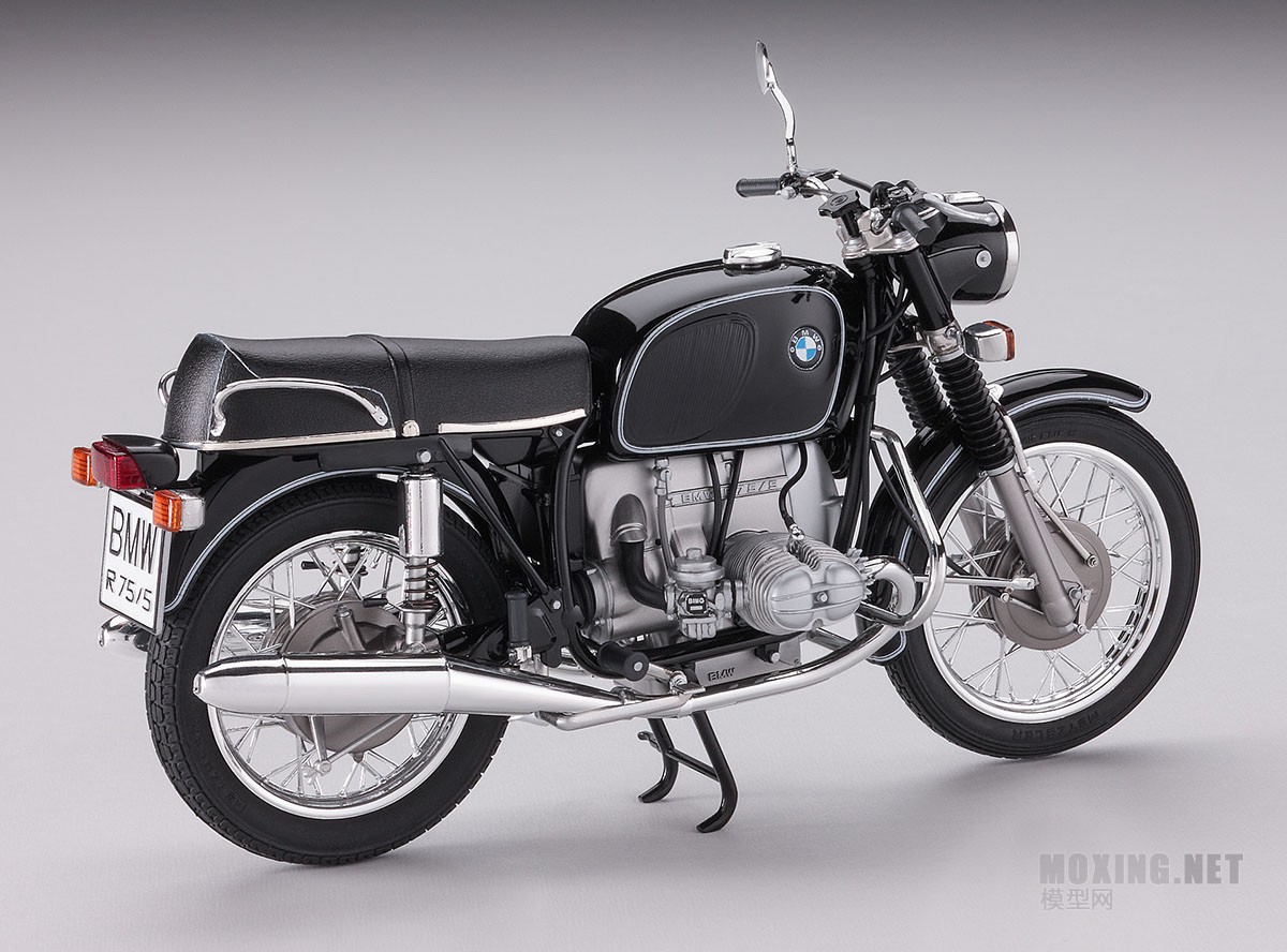 【模型网评测】长谷川 1:10 bmw宝马 r75/5 摩托