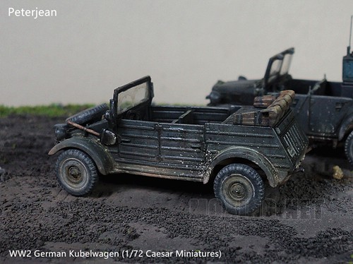 WW2 German Kubelwagen (1/72 Caesar Miniatures)