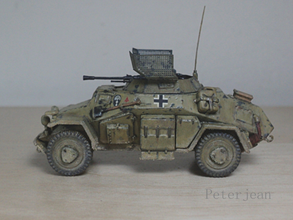 German Afrika Korps Sd.Kfz.222 (1/72 ICM)