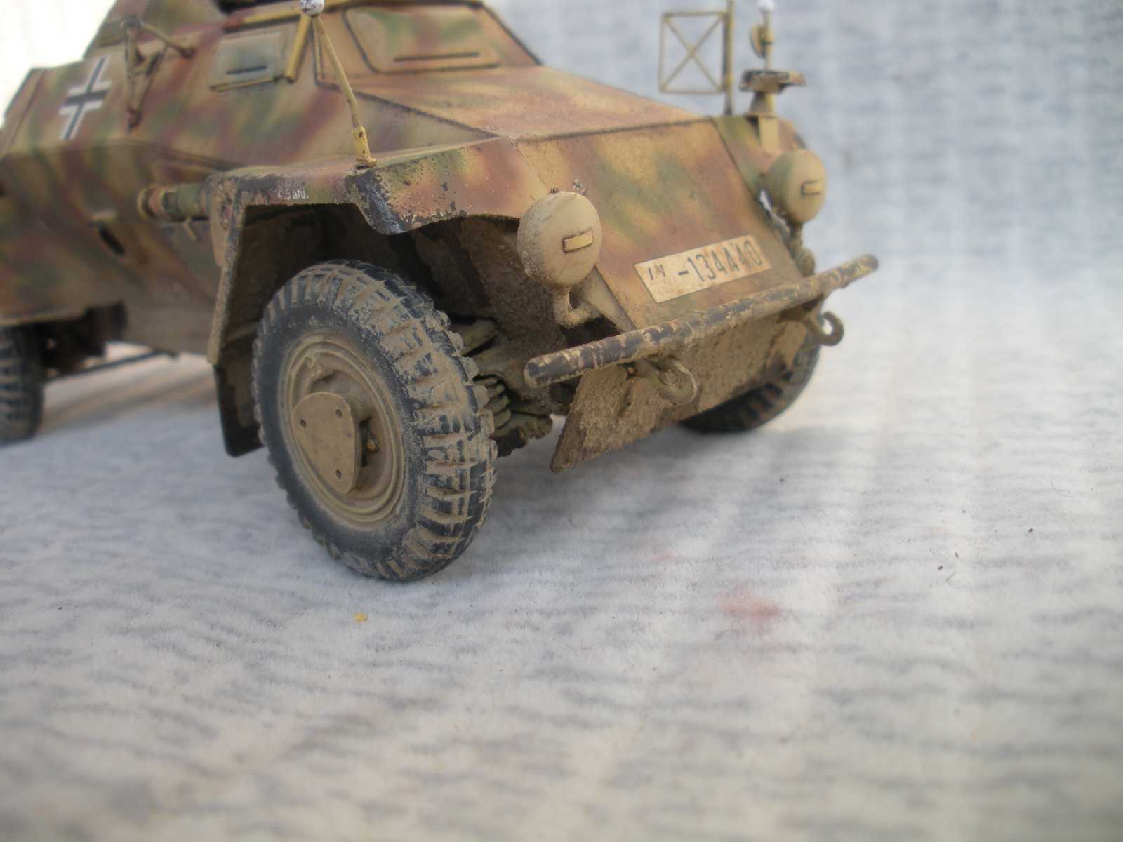 sd.kfz.221 28mm反坦克炮搭载型