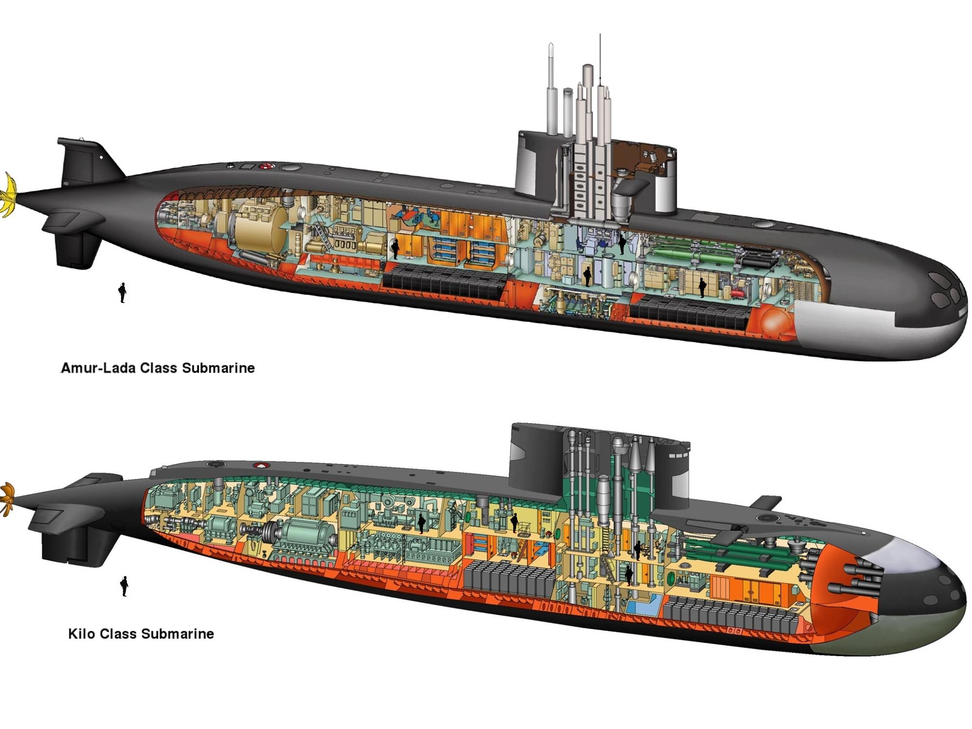 [模型网官方评测]梦模型1/700 俄罗斯677拉达级常规潜艇(dm70004)版件