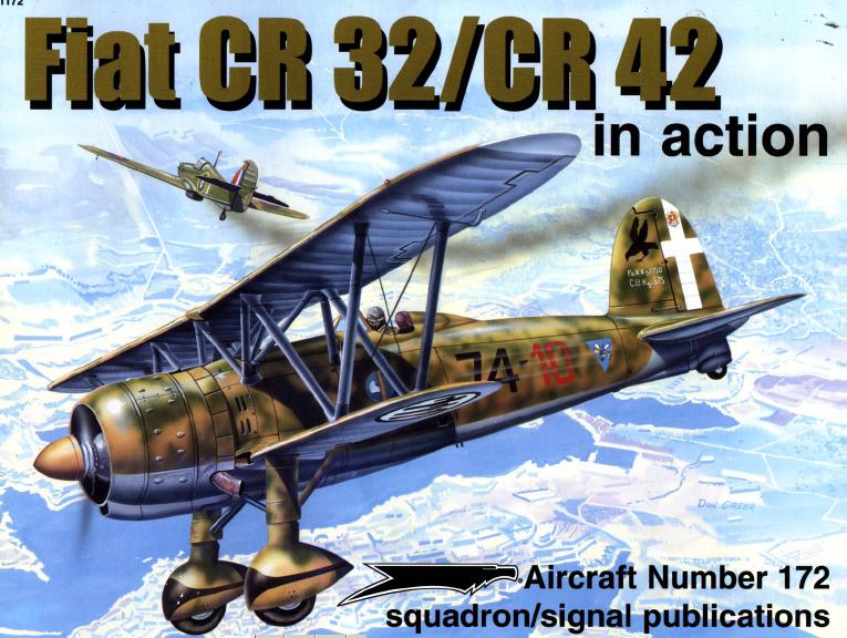 菲亚特 cr32/42战斗机(原书名:fiat cr32/42 in action)