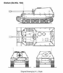 ferdinand/elefant ferdinand自行突击炮又称"象"式