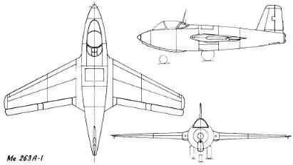 德国me263火箭动力战斗机-德国me263火箭动力战斗机