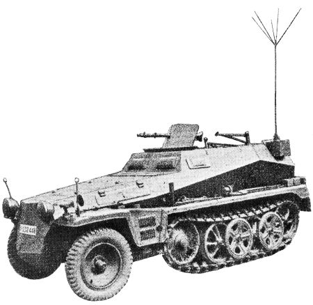 德国sdkfz250半履带轻型装甲车资料集德国sdkfz250半履带轻型装甲车